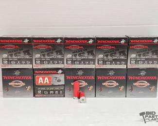 3254  NEW250Rounds of Winchester 12ga Shotshells Ammo 