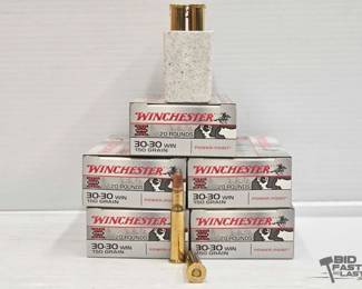 3176  NEW 100 Rounds of Winchester 3030 Win Ammo 