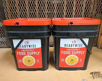 5006  NEW 2 Buckets of Emergency Food Supply 