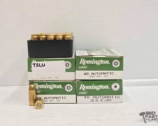 3192  NEW 200 Rounds of Remington 45 Automatic Ammo 