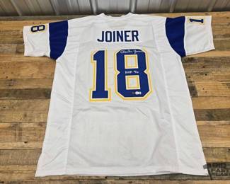 768  San Diego Chargers 18 Charlie Joiner Signed Jersey 