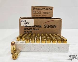3308  NEW 550 Rounds of Winchester 45 Auto Ammo 