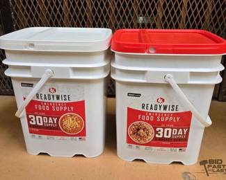 5004  NEW 2 Buckets of Emergency Food Supply 
