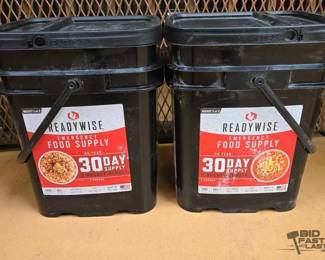 5016  NEW 2 Buckets of Emergency Food Supply 