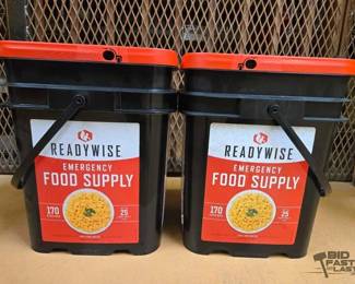 5012  NEW 2 Buckets of Emergency Food Supply 