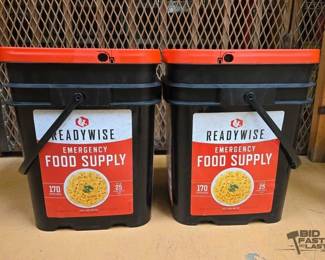 5008  NEW 2 Buckets of Emergency Food Supply 
