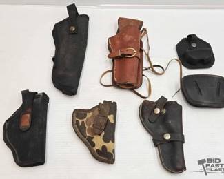 3464  7 Gun Holsters 