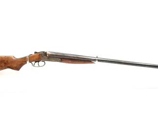 1908  Continental Double Barrel Side by Side Break Action 12ga Shotgun 