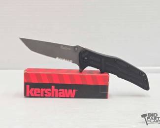 3402  Kershaw RJ I Serrated Knife 