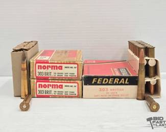 3156  60 Rounds of 303 British Ammo 