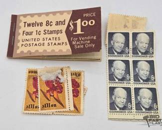 740  United States Postage Stamps 