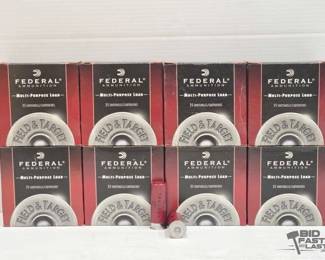 3242  NEW 200 Rounds of Federal 12ga Shotshells Ammo 