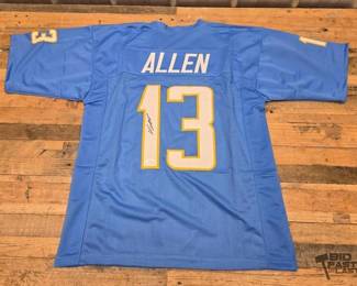 758  Los Angeles Chargers 13 Keenan Allen Signed Jersey 