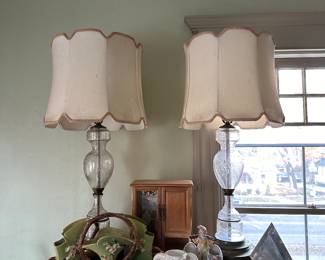 lamps, Japanese fans, decor, jewelry box