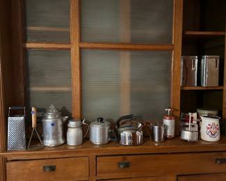 vintage home goods, percolators