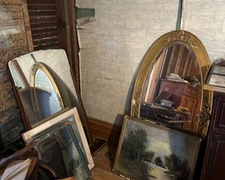 frames, mirrors, paintings, art