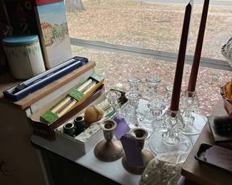 candle holders, candelabras, candlesticks