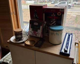 lighthouse miniatures, Christmas decor