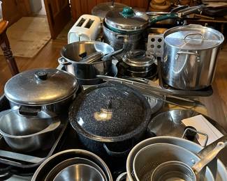 pots and pans