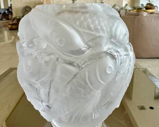 Lalique Vase 