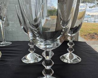 Baccarat glasses 