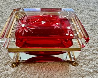 Small chip on the bottom right 