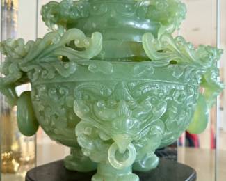Green Jade Censer  