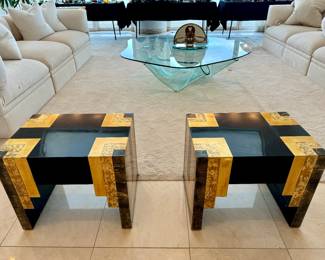 Pair of Phyllis Morris End tables 