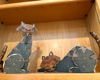 Adorable pair of cats