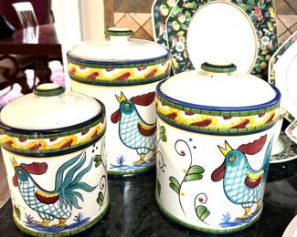 Colorful canister set