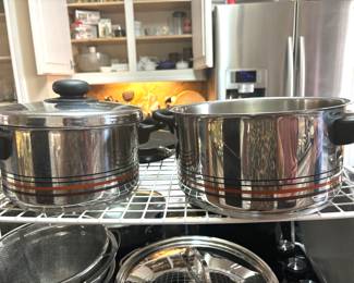 Assorted cookware