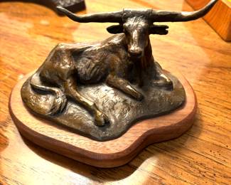 Steer sculpture