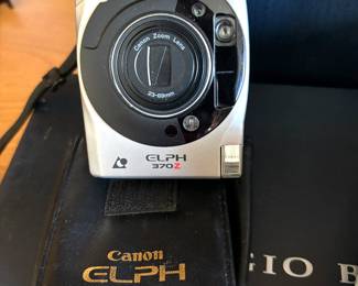 Vintage Canon Elph camera