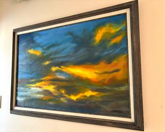Vibrant signed oil