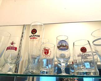 German beer glasses