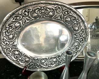 Milton Pewter platter