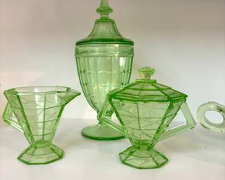 Vintage Uranium glass