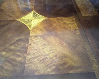 Inlay top of table
