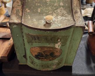 Antique tea bin