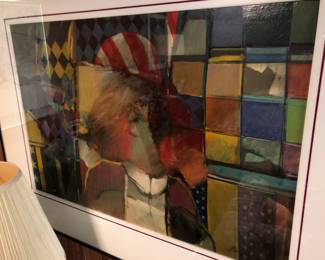 Painting by listed Artist Borys Buzkij