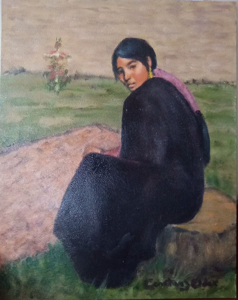 Painted by Constanz Elder former Gallery Director of the New Smyrna Beach Artists Workshop.