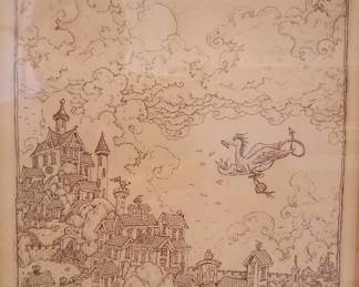 William F Cox hand signed numbered and titled. Sells well.