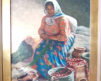 Painted by Constanz Elder former Gallery Director of the New Smyrna Beach Artists Workshop.