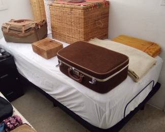 NEW NEVER USED adjustable bed with wireless remote. 