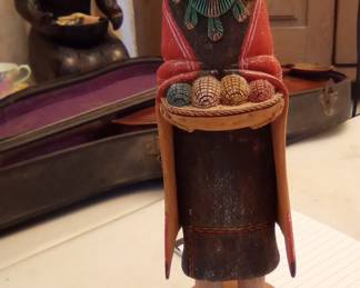 Wilford Duwyenie carving of a Hopi Kachina Good piece folks.