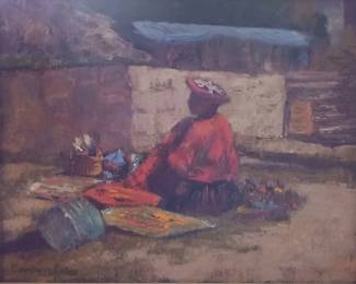 Painted by Constanz Elder former Gallery Director of the New Smyrna Beach Artists Workshop.