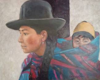 Painted by Constanz Elder former Gallery Director of the New Smyrna Beach Artists Workshop.