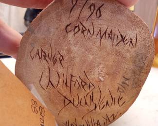 Wilford Duwyenie carving of a Hopi Kachina