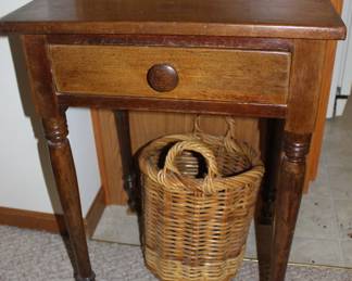 Primitive walnut table