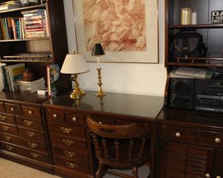 Three part wall unit - sold separately or as unit